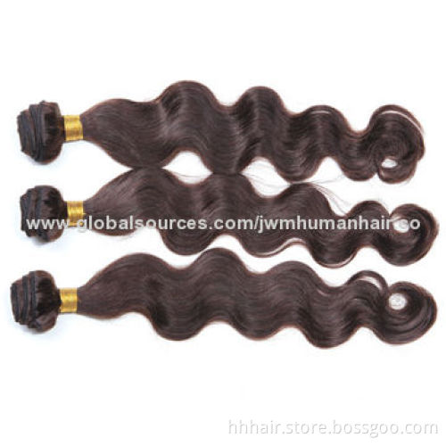 No Tangle No Shedding Shape Well After Washing from Brazil Human Hair Wefts, OEM/ODM Orders Accepted
